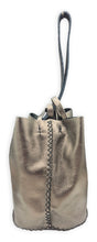 navigli bag | pewter upcycled leather