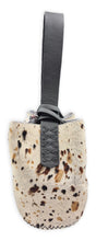 navigli bag | splashed neutral print upcycled cowhide