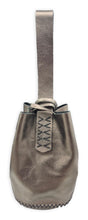 navigli bag | pewter upcycled leather