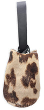 navigli bag | brown and beige upcycled cowhide