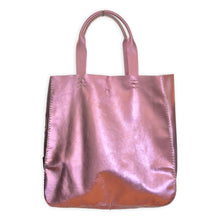 ipanema bag | metallic pink upcycled leather