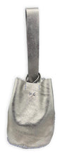 navigli bag | platinum upcycled leather