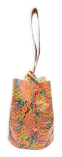 navigli bag | multicolor snake-embossed upcycled leather