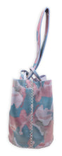 navigli bag | pastel camouflage-print upcycled leather