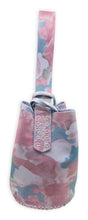 navigli bag | pastel camouflage-print upcycled leather