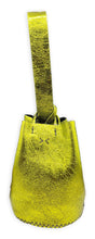 navigli bag | metallic green upcycled leather