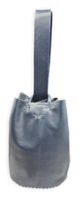 navigli bag | slate upcycled leather