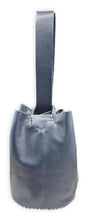 navigli bag | slate upcycled leather