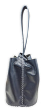 navigli bag | slate upcycled leather