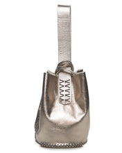navigli bag | light pewter upcycled leather