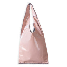 palermo bag | pink upcycled patent leather