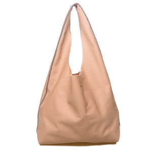 palermo bag | bisque upcycled leather