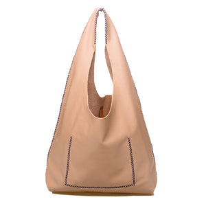 palermo bag | bisque upcycled leather