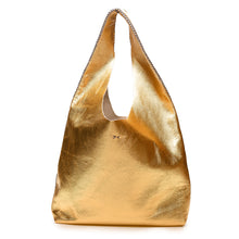 palermo bag |  dark gold upcycled leather