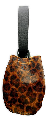 navigli bag | dark leopard hair-on calf