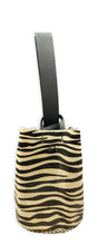 navigli bag | zebra-print cowhide