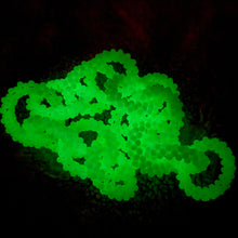 chain beaded strap | glow in the dark