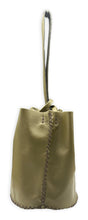 navigli bag | grassy green upcycled leather