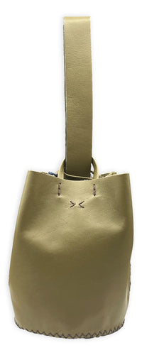 navigli bag | grassy green upcycled leather