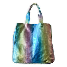 ipanema bag | metallic ombré upcycled leather