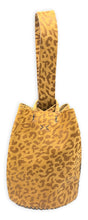 navigli bag | honey brown leopard-print upcycled leather