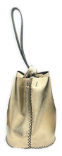 navigli bag | champagne gold upcycled leather