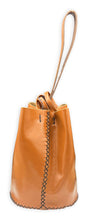 navigli bag | cognac upcycled leather