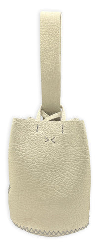 navigli bag | off-white pebble grain upcycled leather