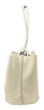 navigli bag | off-white pebble grain upcycled leather