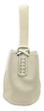 navigli bag | off-white pebble grain upcycled leather