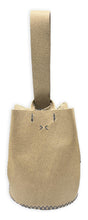 navigli bag | sand pebble grain upcycled leather