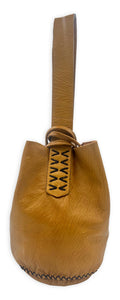 navigli bag | caramel upcycled leather