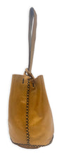 navigli bag | caramel upcycled leather