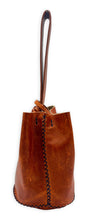 navigli bag | whiskey distressed upcycled leather