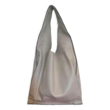 palermo bag | off-white upcycled leather