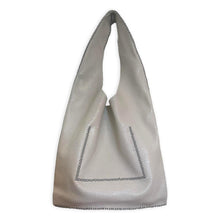 palermo bag | off-white upcycled leather