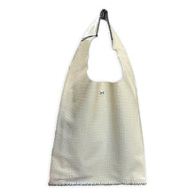 palermo bag | off-white mini croc-embossed upcycled patent leather