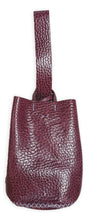 navigli bag | burgundy upcycled leather