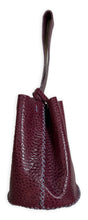 navigli bag | burgundy upcycled leather