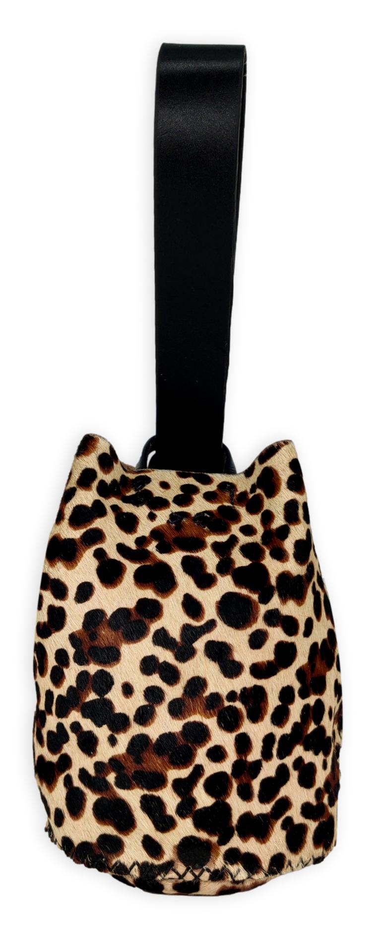 navigli bag | leopard-print calfskin