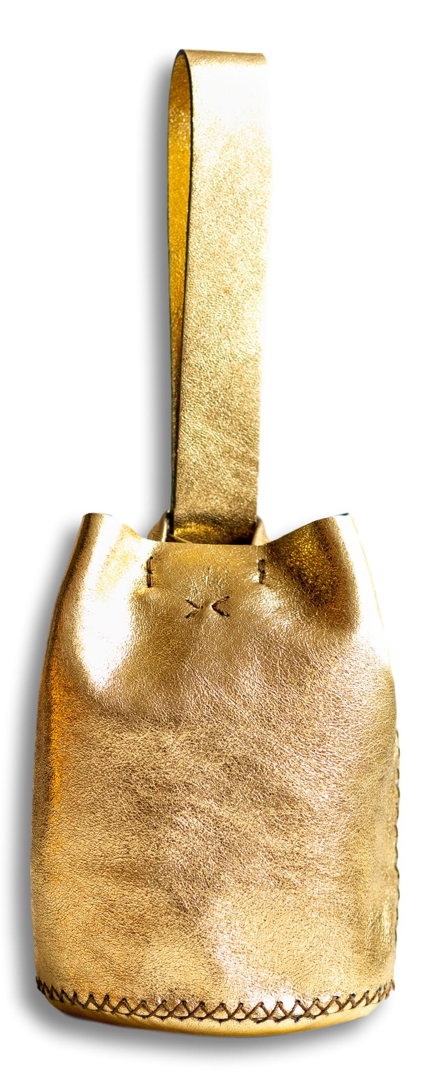 navigli bag | golden leather - Volta Atelier