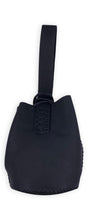 navigli bag | black matte upcycled leather