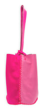 navigli bag | two toned pink upcycled leather
