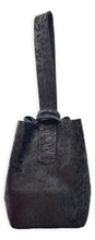 navigli bag | pewter leopard-print upcycled leather