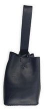 navigli bag | black nappa upcycled leather