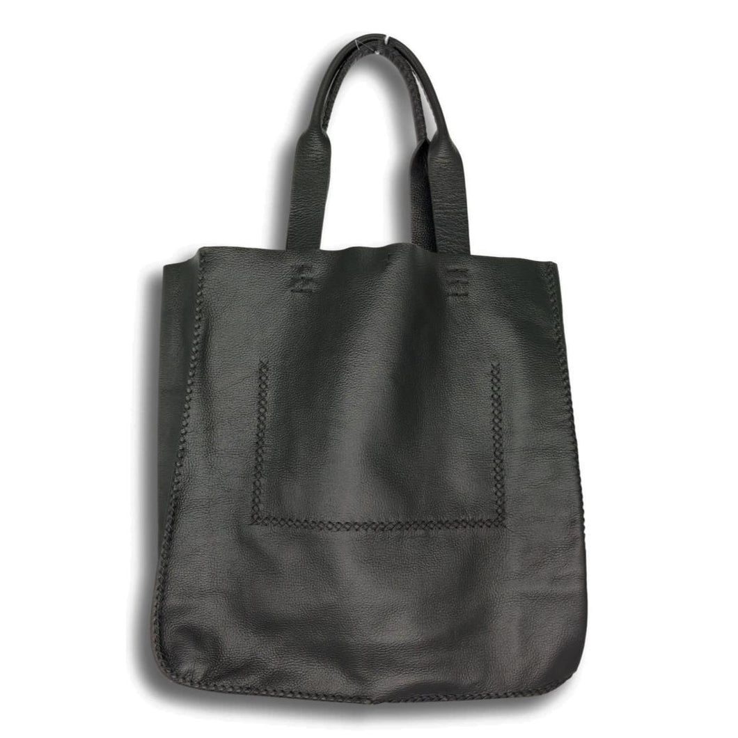 ipanema bag | black upcycled leather