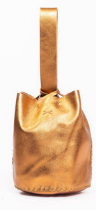 navigli bag | golden leather 2 - Volta Atelier